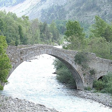 Ancien pont dOndres dit pont du Moulin sur le Verdon