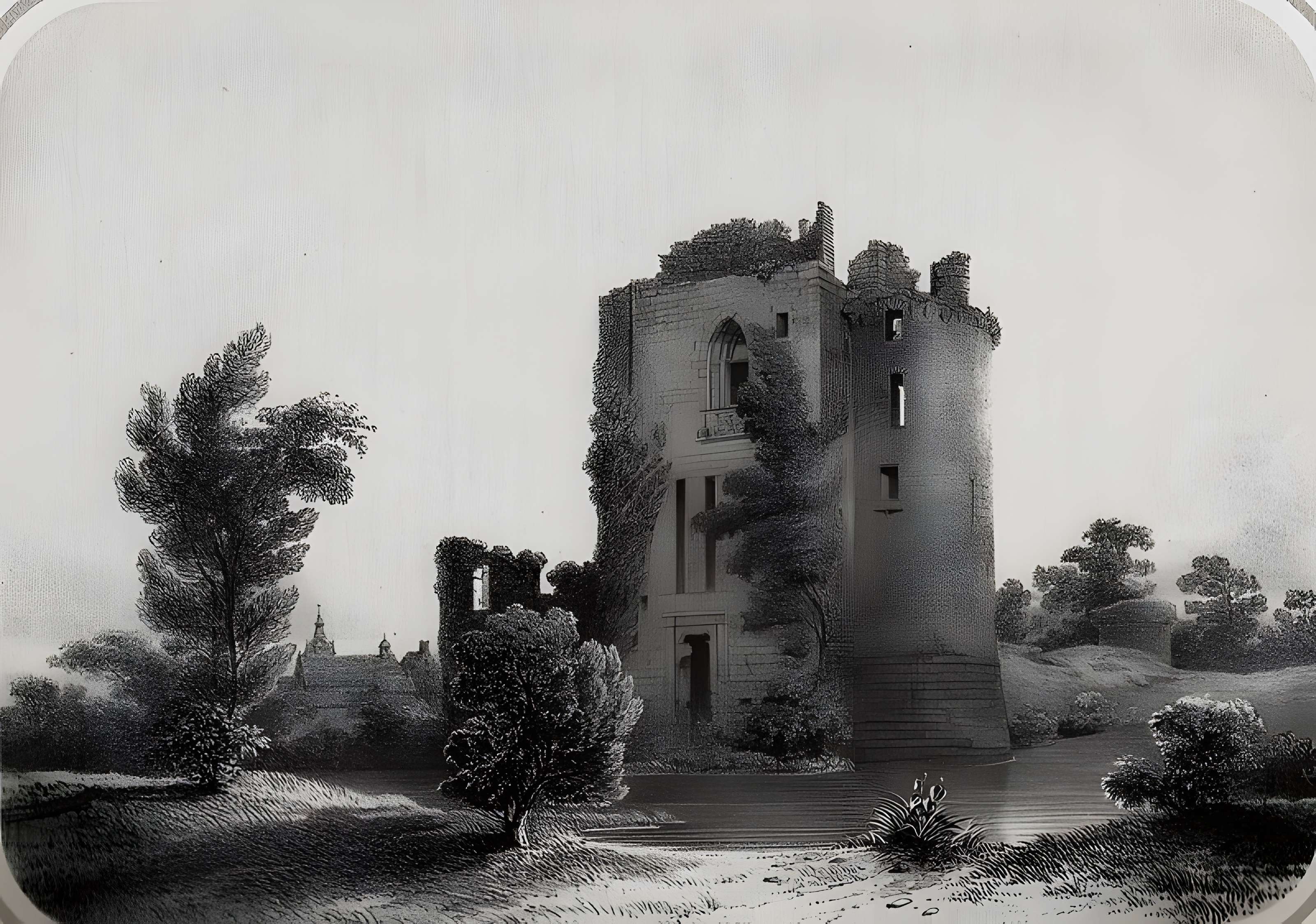 Château dit de Gilles de Retz et place forte