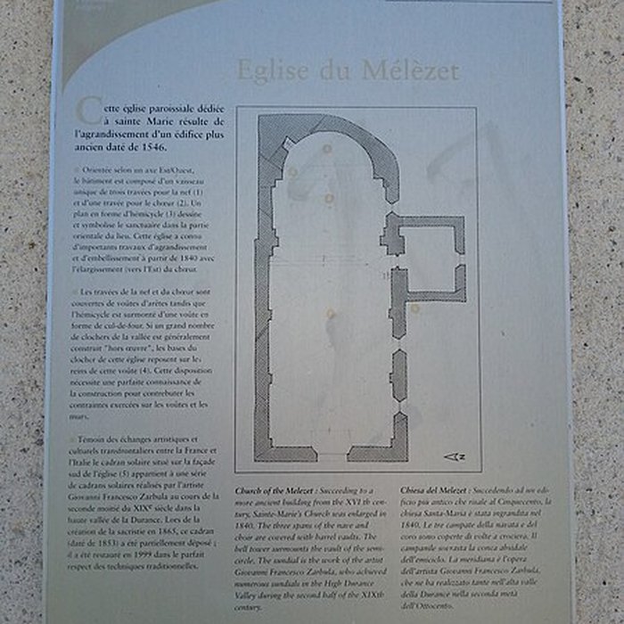 Photo de Eglise du Mélezet