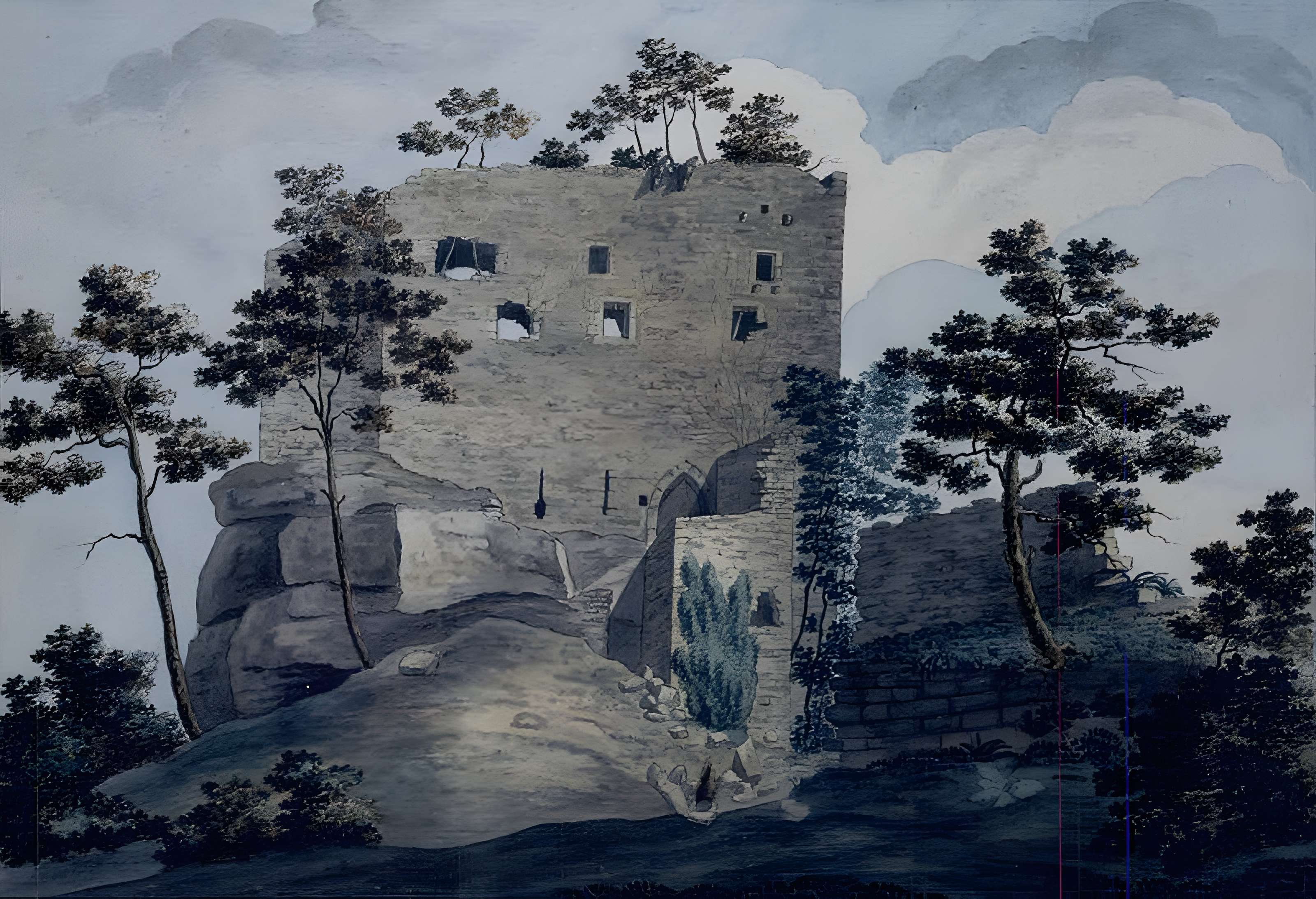 Ruines du château de Birkenfels