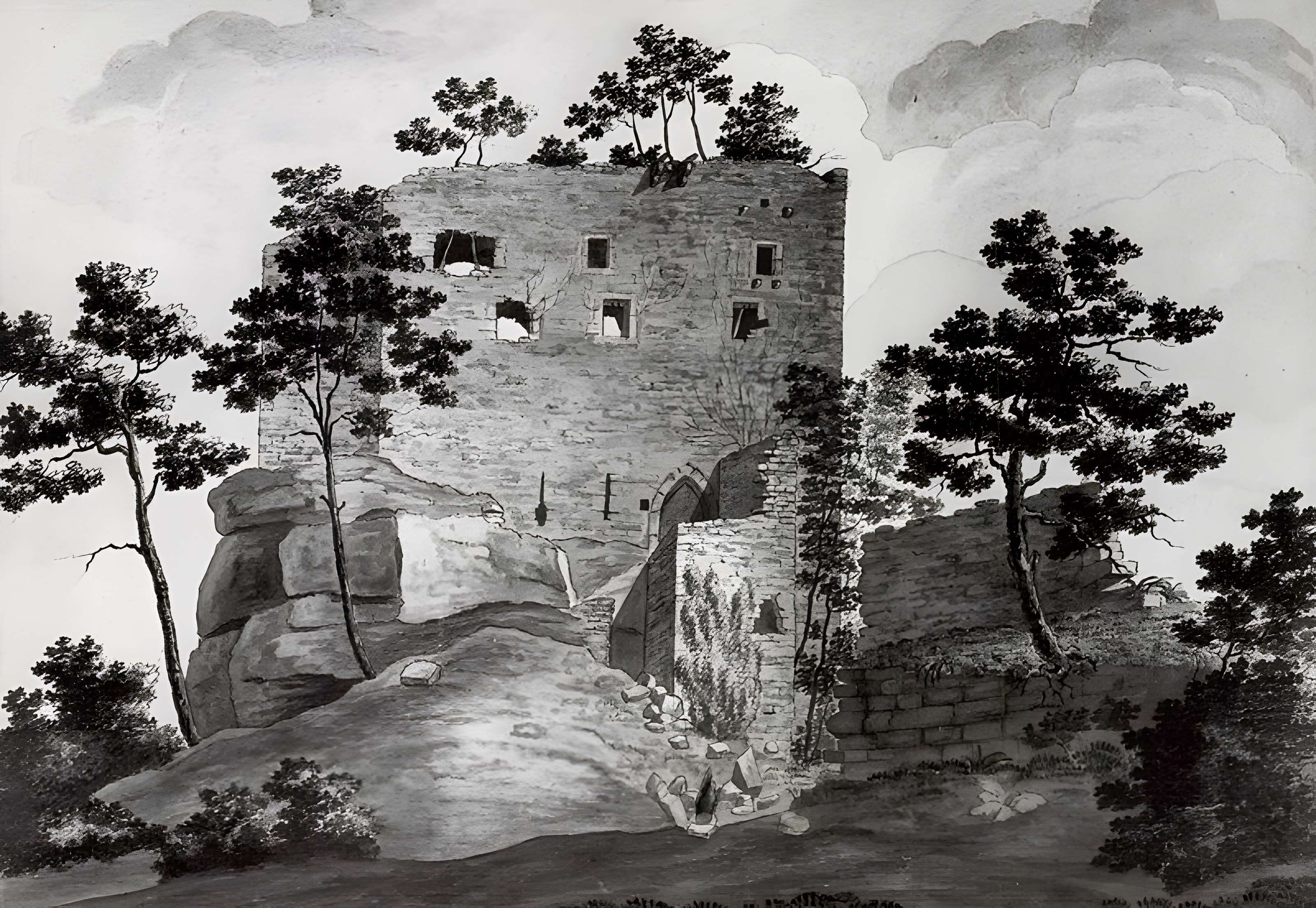 Ruines du château de Birkenfels