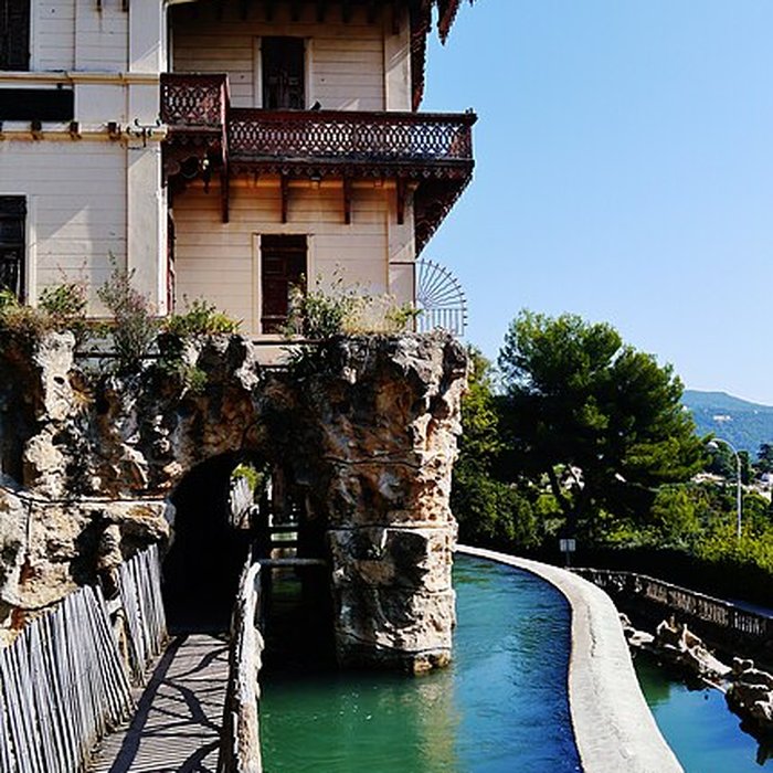 Photo de Siphon de Saint-Blaise, ouvrage technique remarquable du canal de la Vésubie également sur commune de Saint-Blaise