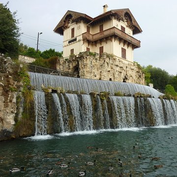 Siphon de Saint-Blaise, ouvrage technique remarquable du canal de la Vésubie également sur commune de Saint-Blaise