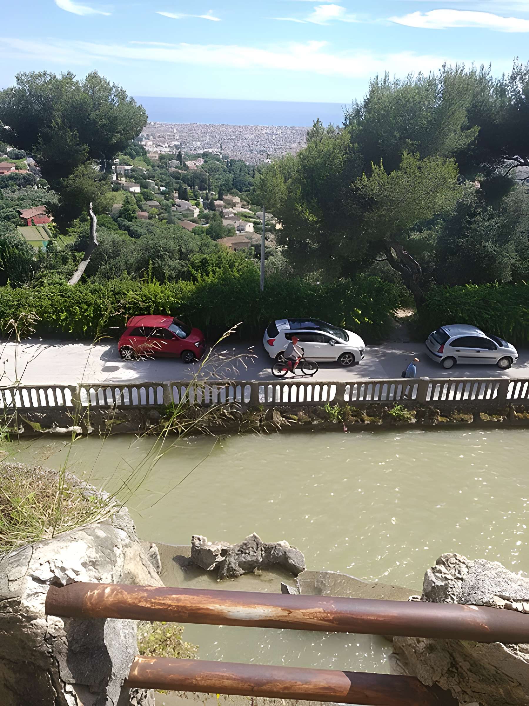 Section des vallons de la Garde et de Costa Rasta, section représentative du canal de la Vésubie