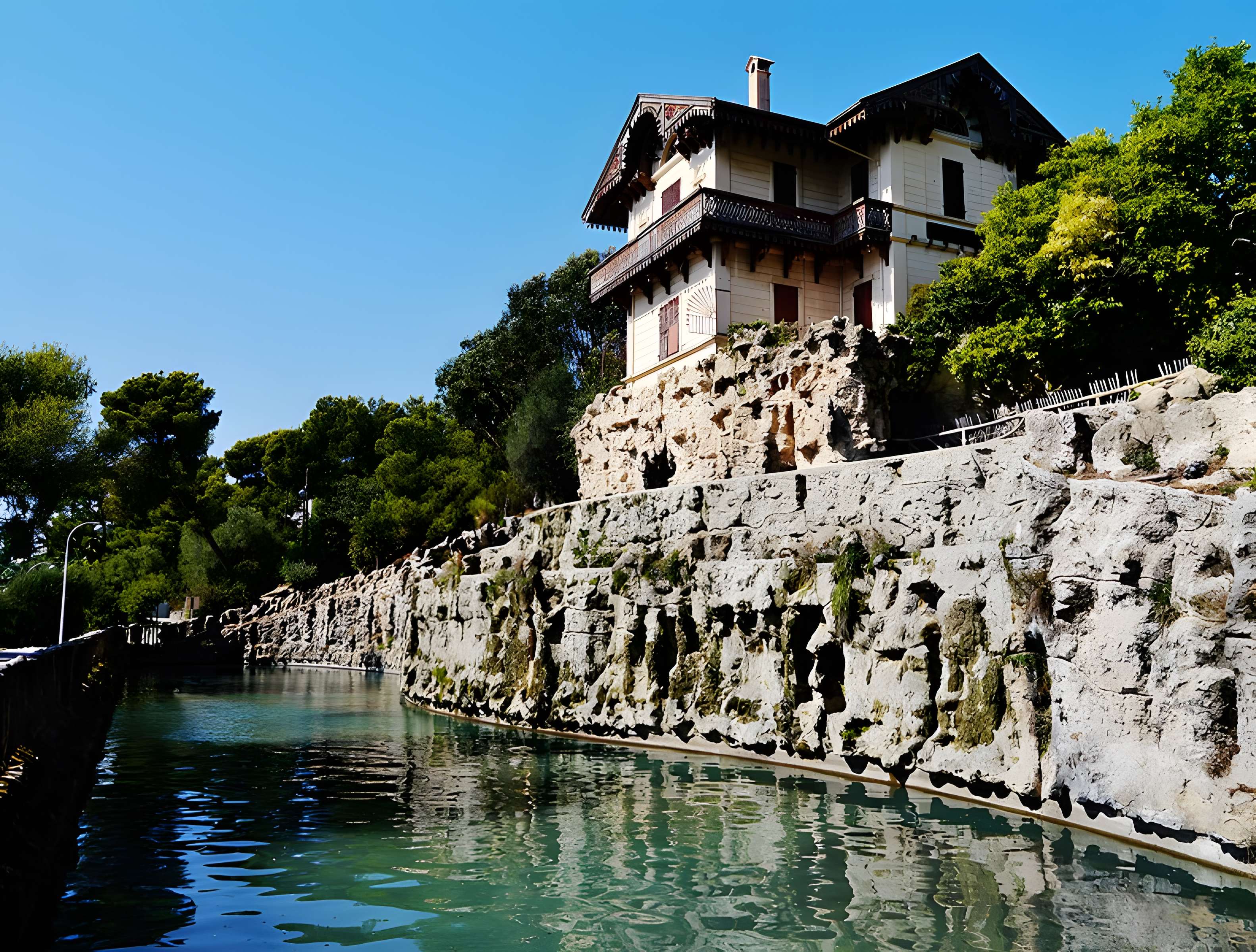Section des vallons de la Garde et de Costa Rasta, section représentative du canal de la Vésubie