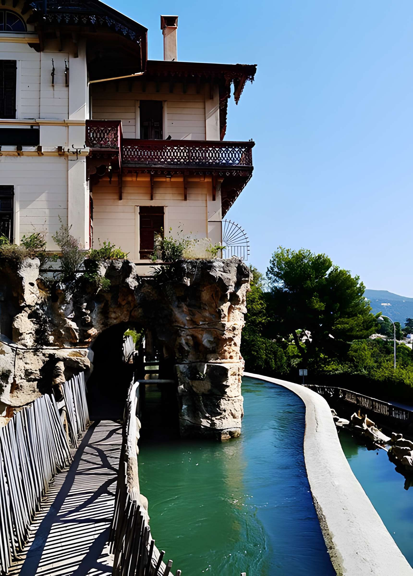 Section des vallons de la Garde et de Costa Rasta, section représentative du canal de la Vésubie