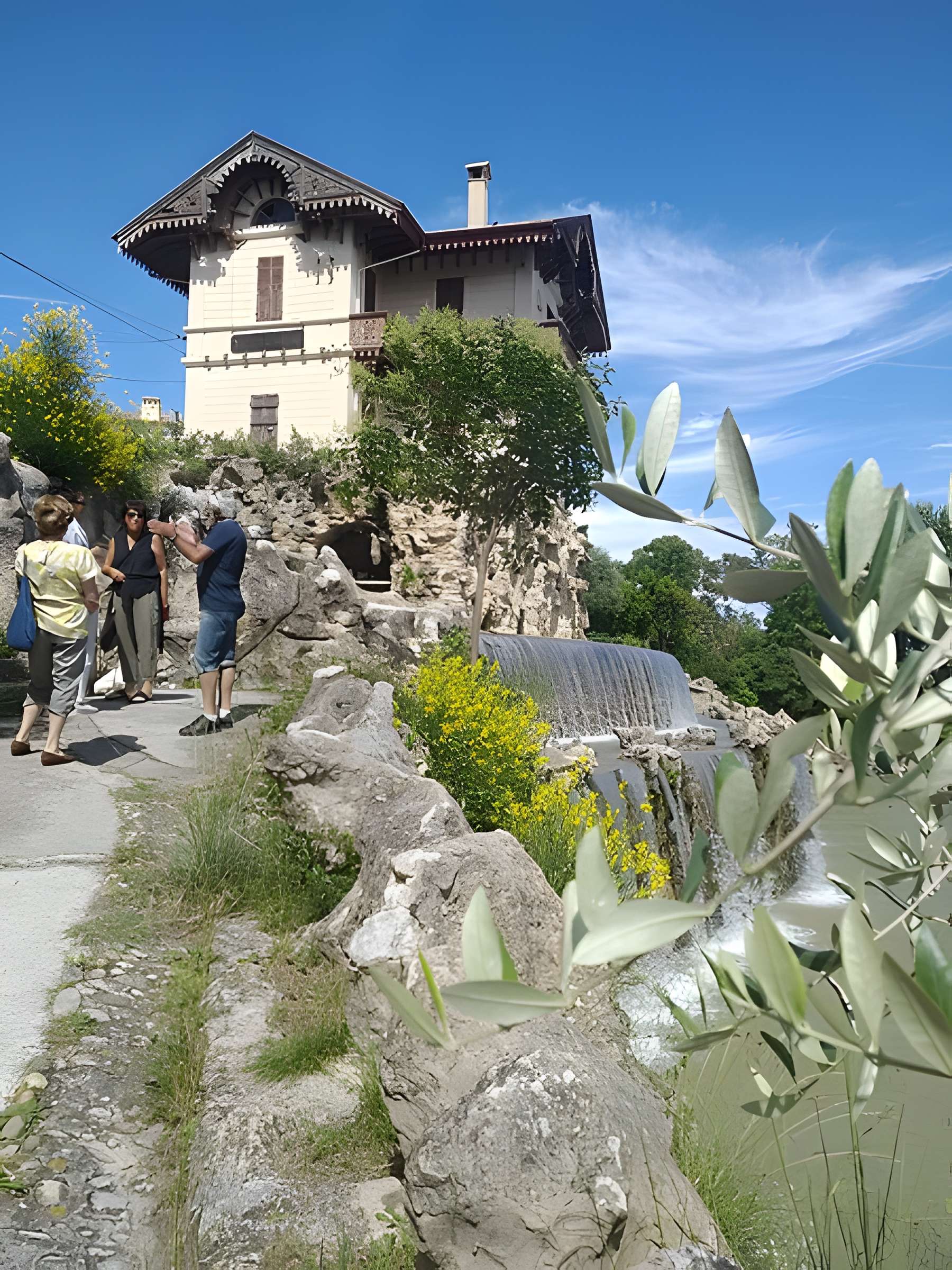 Section des vallons de la Garde et de Costa Rasta, section représentative du canal de la Vésubie
