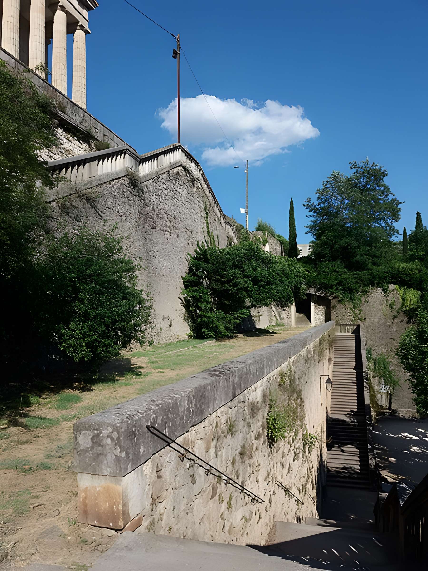 Le palais de justice et la prison