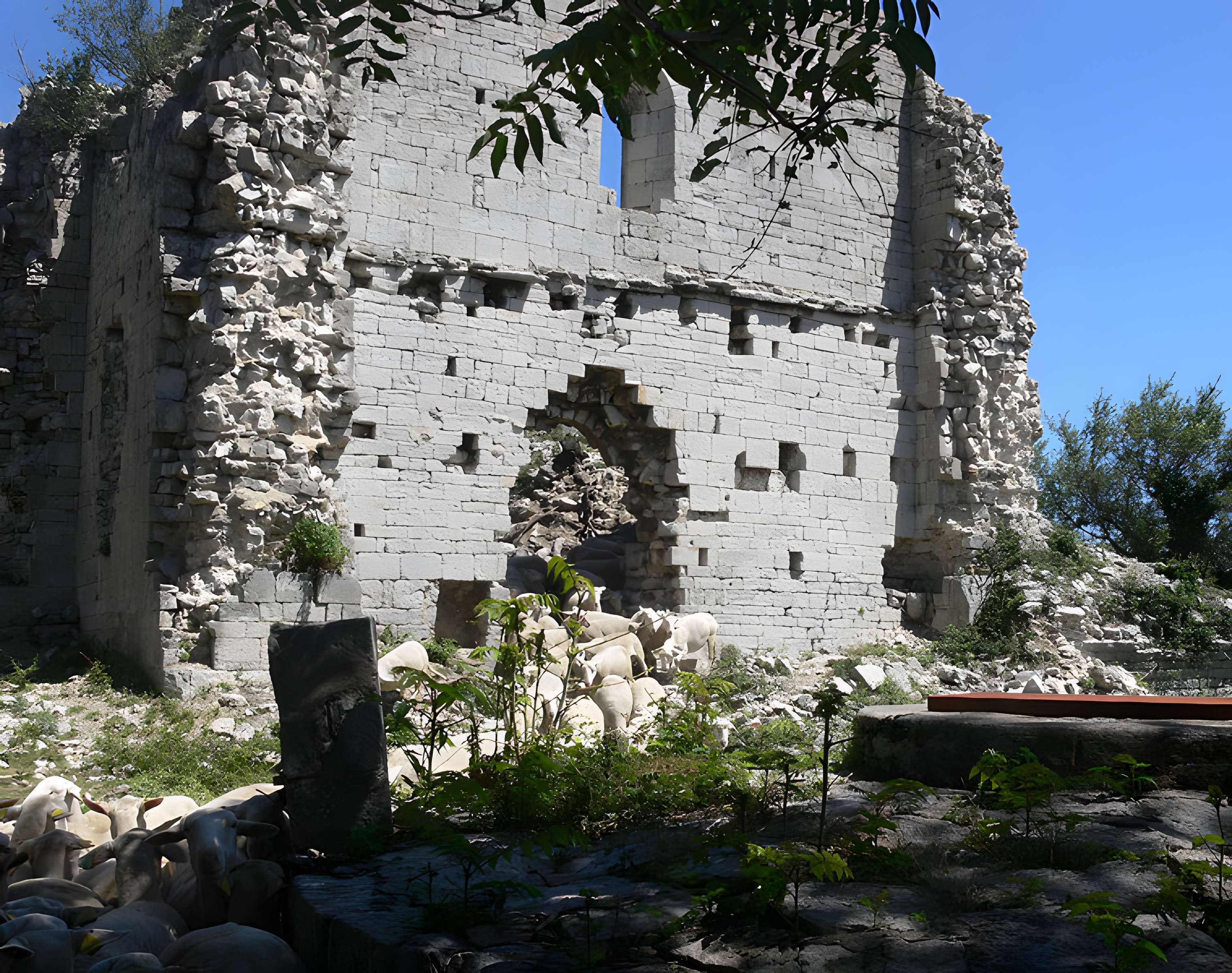 Abbaye de Rompon (restes)