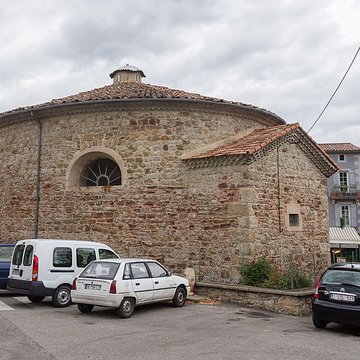 Temple protestant situé au Rousselet