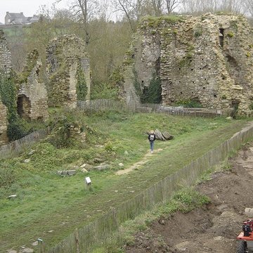 Restes du château du Guildo