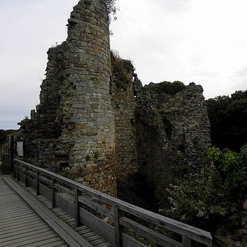 Restes du château du Guildo