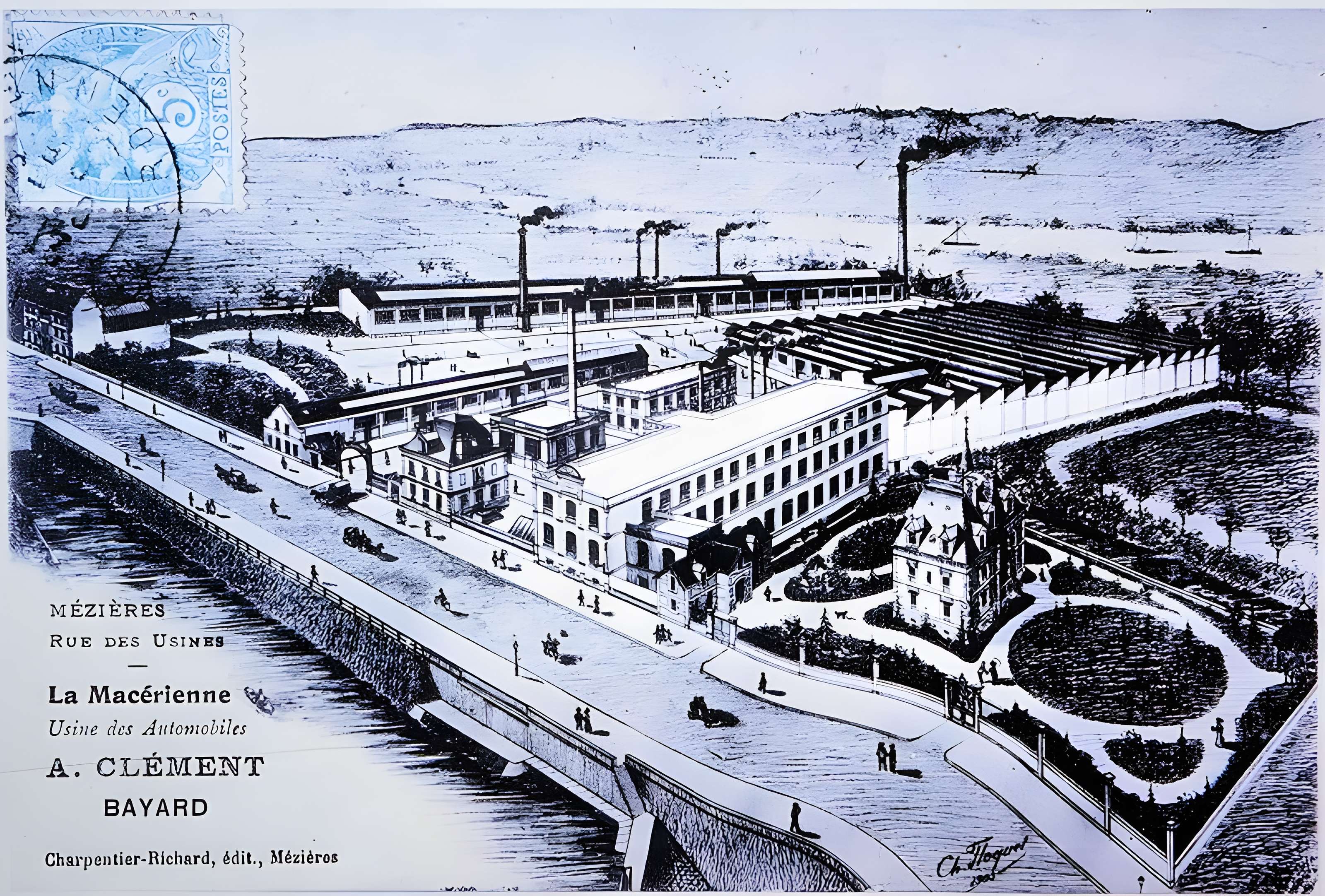 Ancienne usine métallurgique  La Macérienne