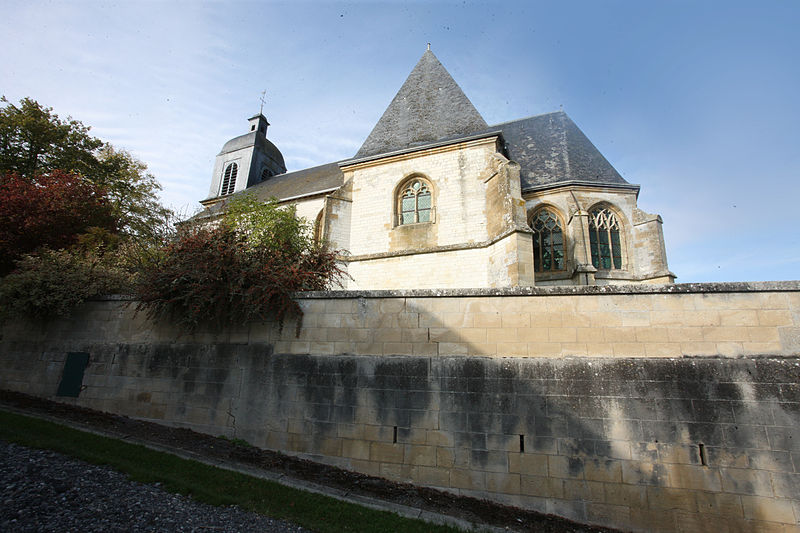 Photo de Cimetière désaffecté entourant l'église