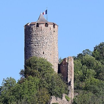 Château dit Schlossberg et enceinte