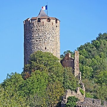Château dit Schlossberg et enceinte