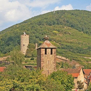 Château dit Schlossberg et enceinte
