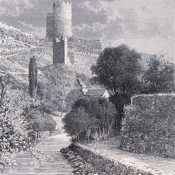 Château dit Schlossberg et enceinte