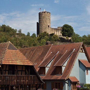 Château dit Schlossberg et enceinte