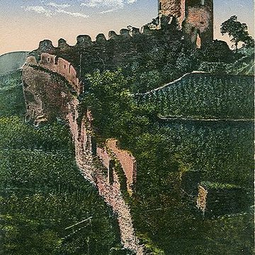 Château dit Schlossberg et enceinte