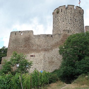 Château dit Schlossberg et enceinte