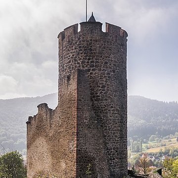 Château dit Schlossberg et enceinte