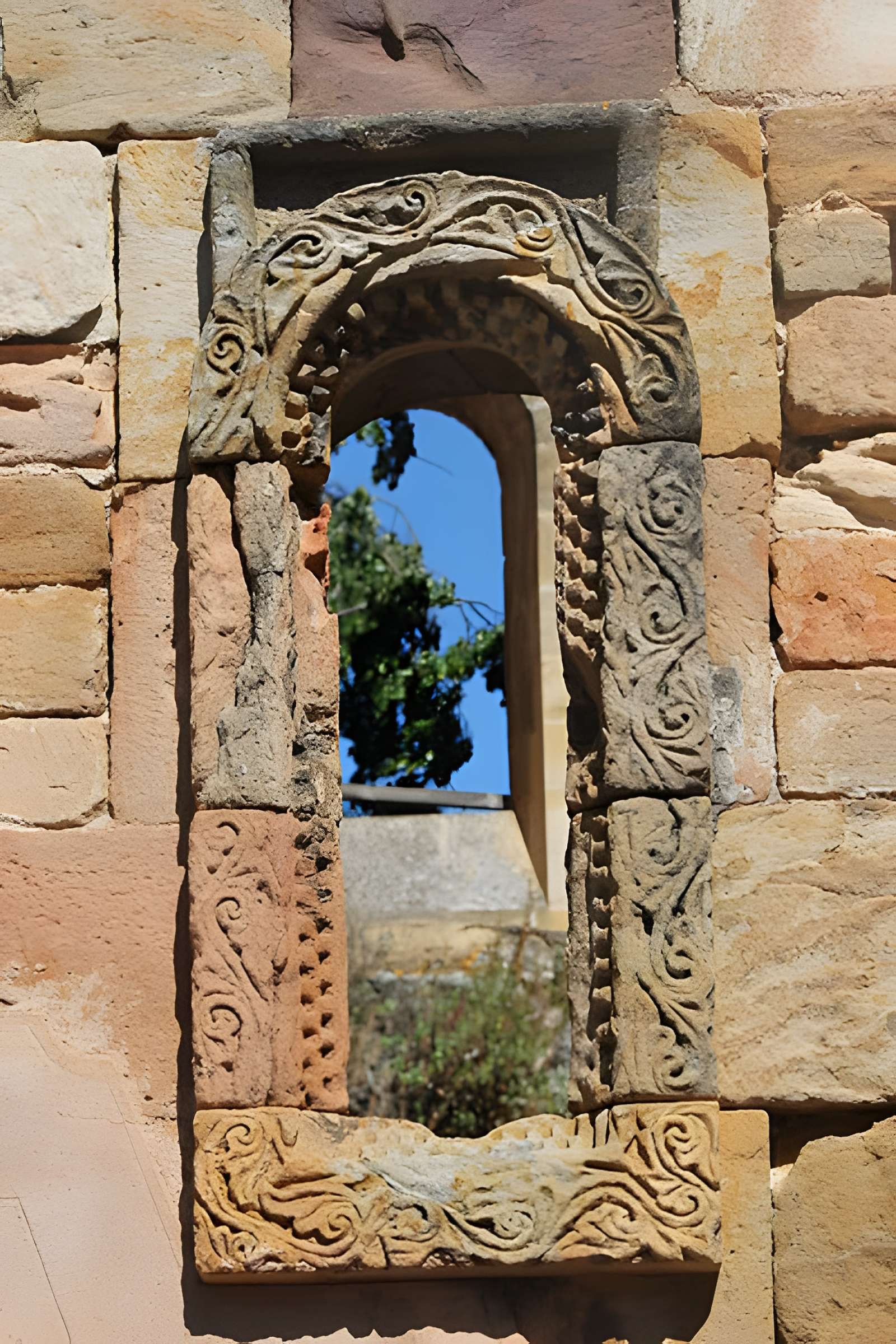 Restes de l'ancienne cathédrale Notre-Dame