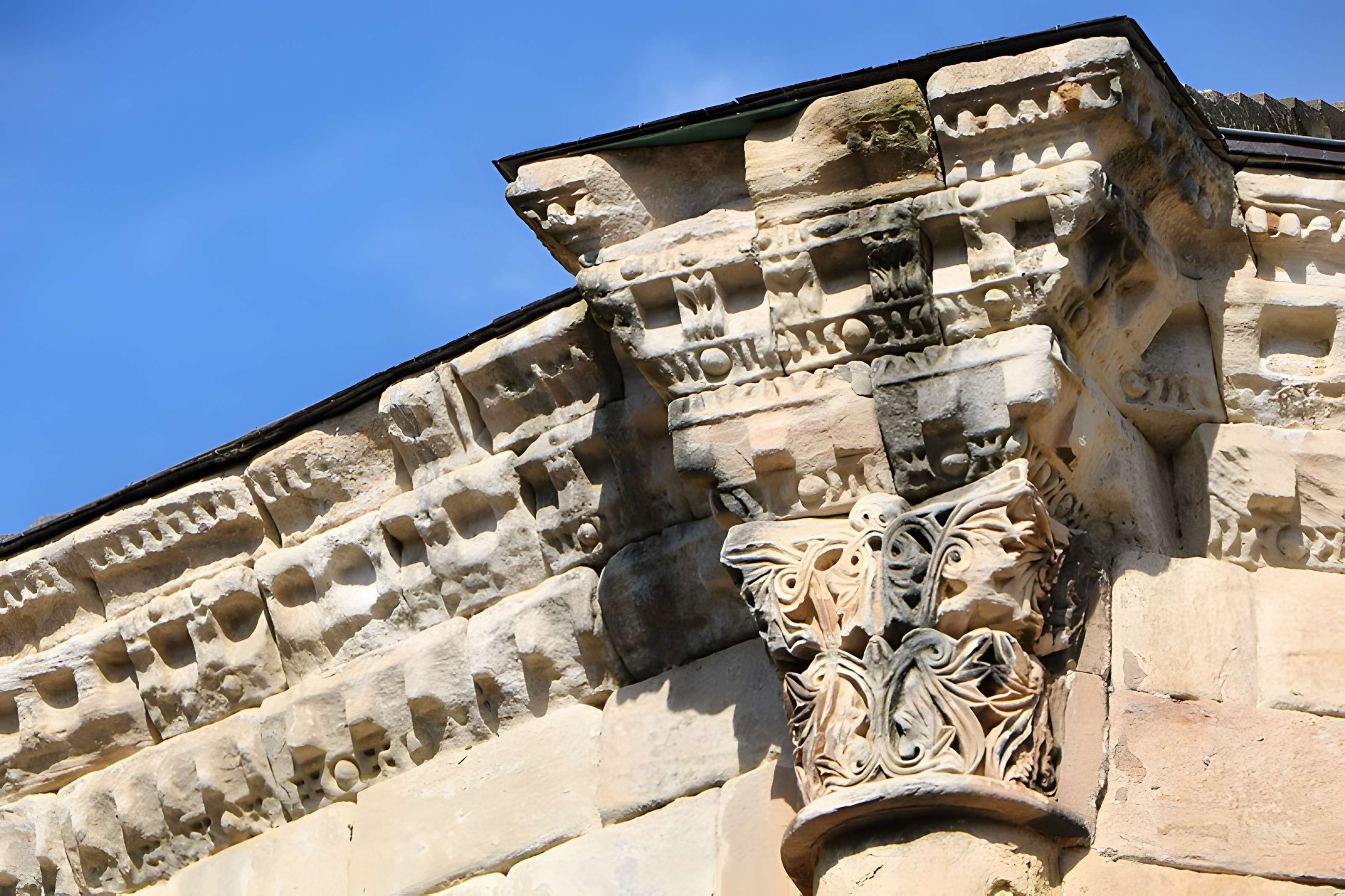 Restes de l'ancienne cathédrale Notre-Dame