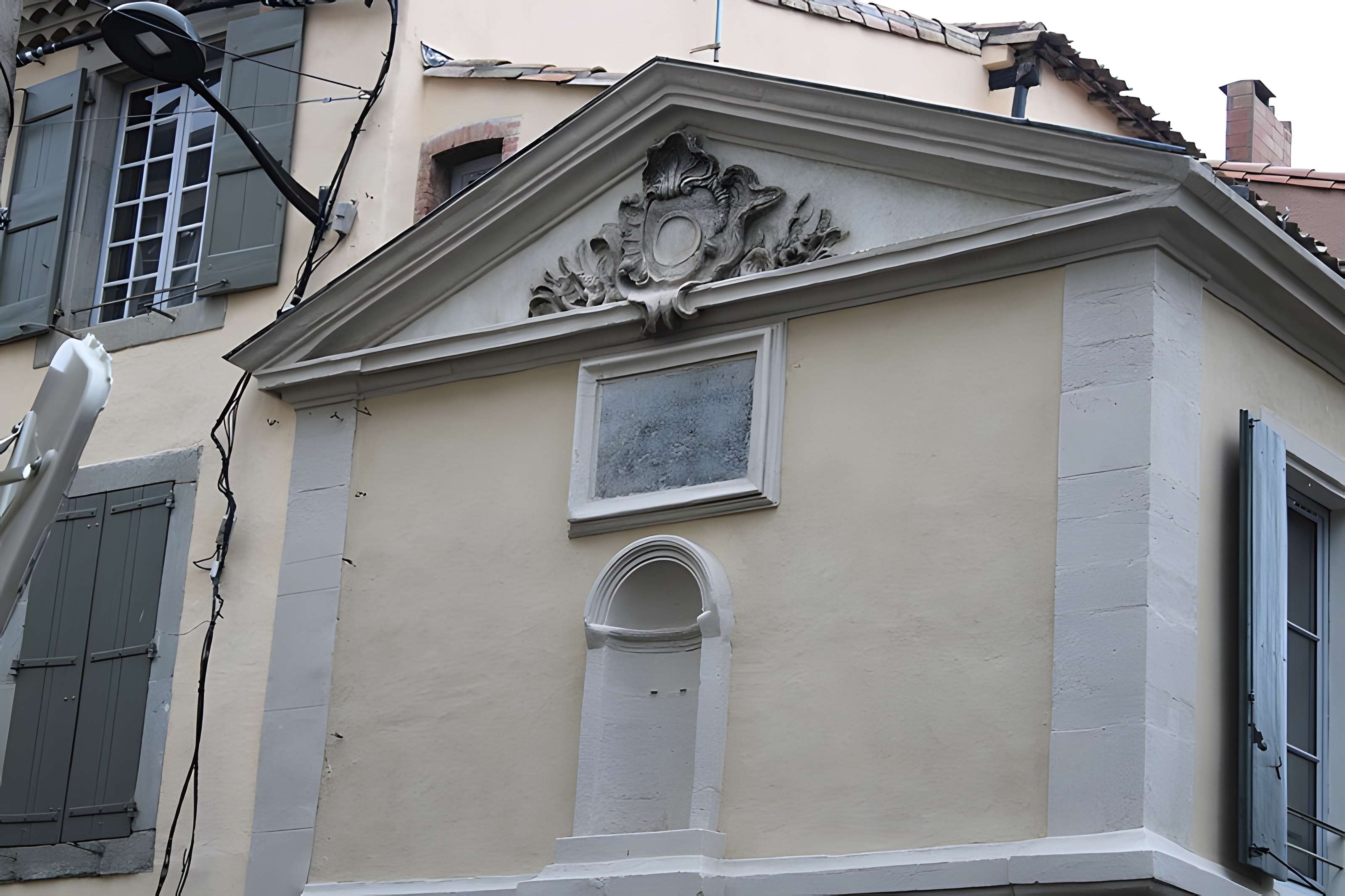 Ancien bassin de distribution des eaux