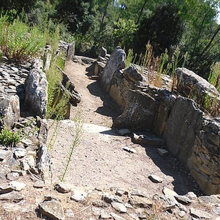 Photo de Monument mégalithique, dit Allée couverte de Saint-Eugène, sur le domaine de Russol
