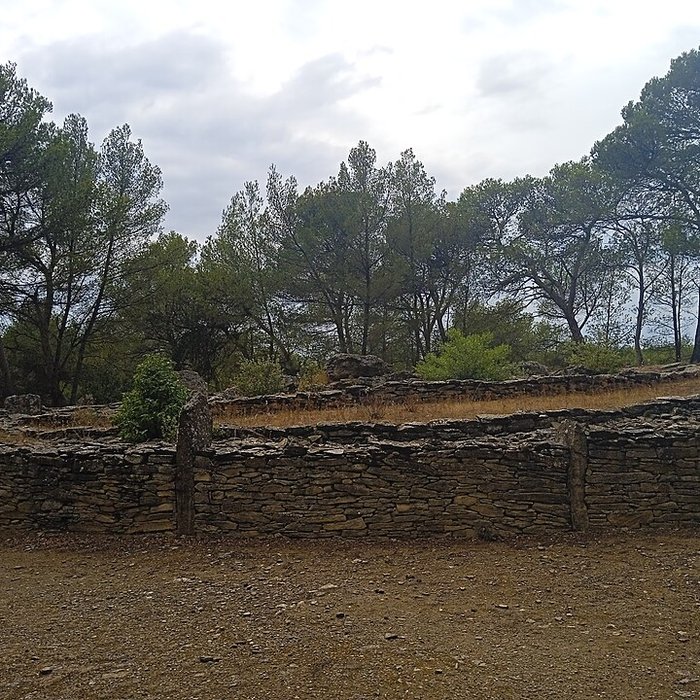 Photo de Monument mégalithique, dit Allée couverte de Saint-Eugène, sur le domaine de Russol