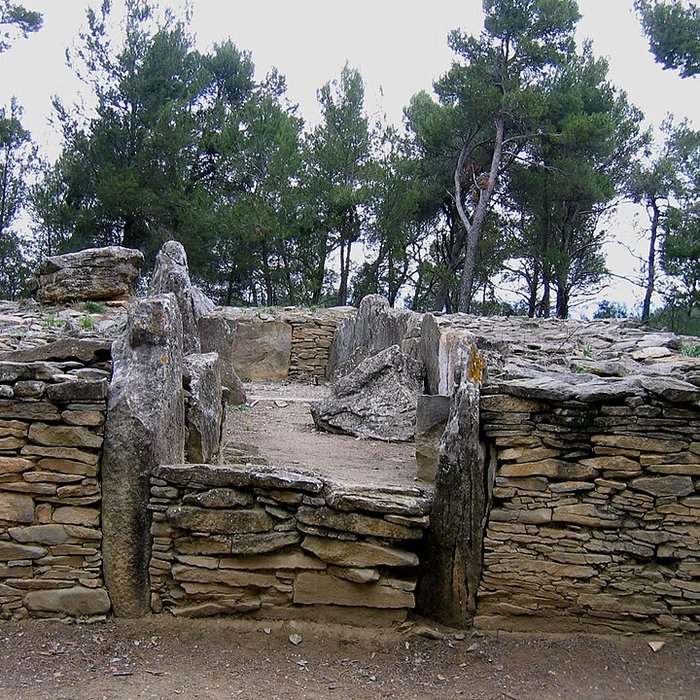 Photo de Monument mégalithique, dit Allée couverte de Saint-Eugène, sur le domaine de Russol