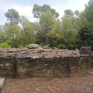 Monument mégalithique, dit Allée couverte de Saint-Eugène, sur le domaine de Russol