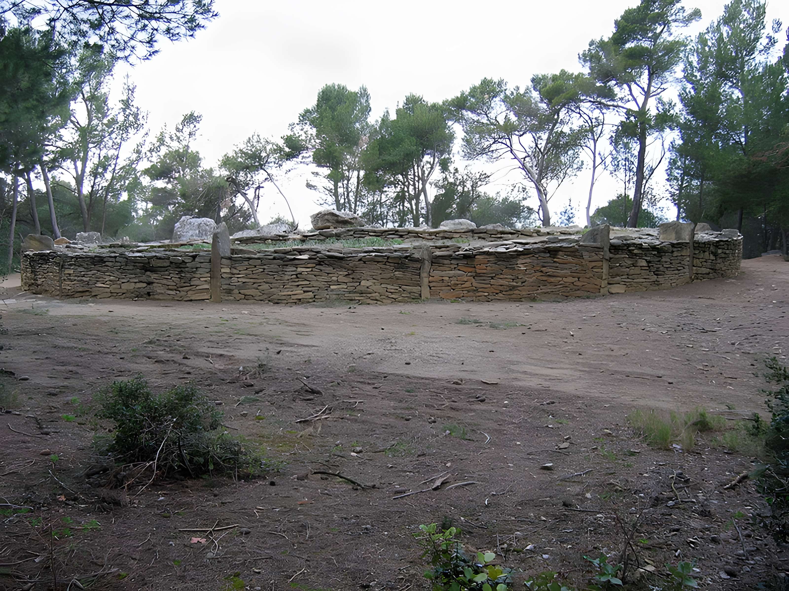 Monument mégalithique, dit Allée couverte de Saint-Eugène, sur le domaine de Russol