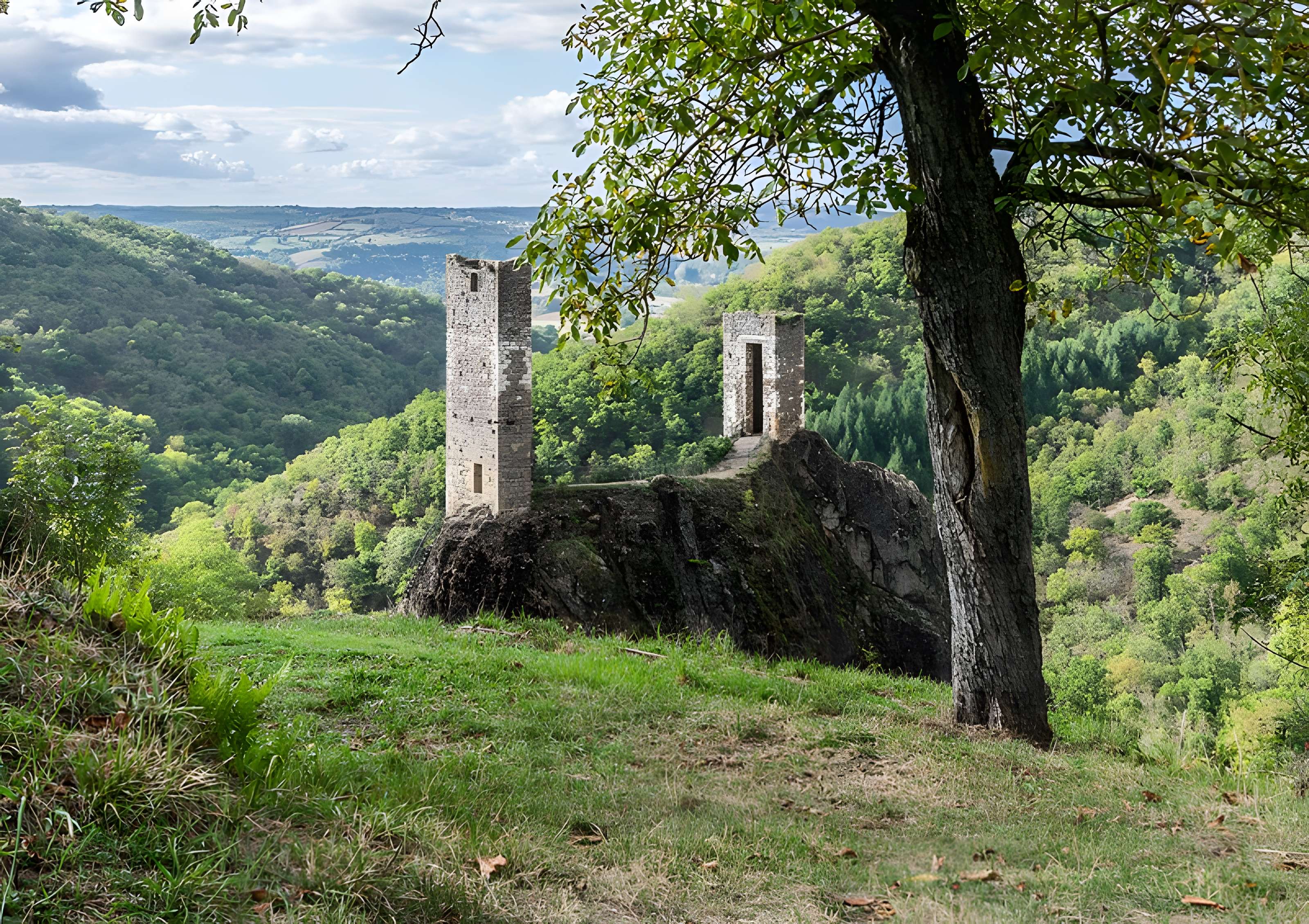 Château Inférieur de Peyrusse-le-Roc