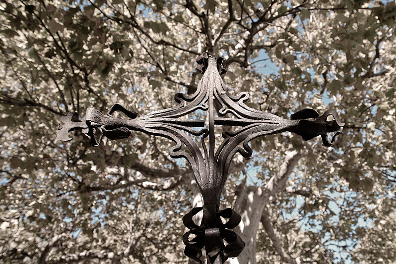 Photo de Croix en fer forgé