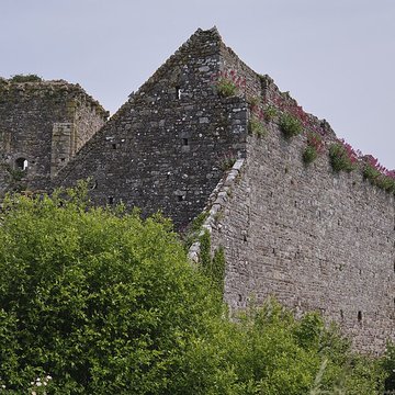 Château médiéval de Regnéville sur Mer