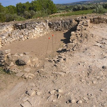 Vestiges de loppidum de Pech de Maho