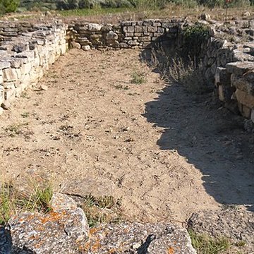 Vestiges de loppidum de Pech de Maho