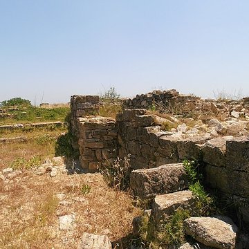 Vestiges de loppidum de Pech de Maho