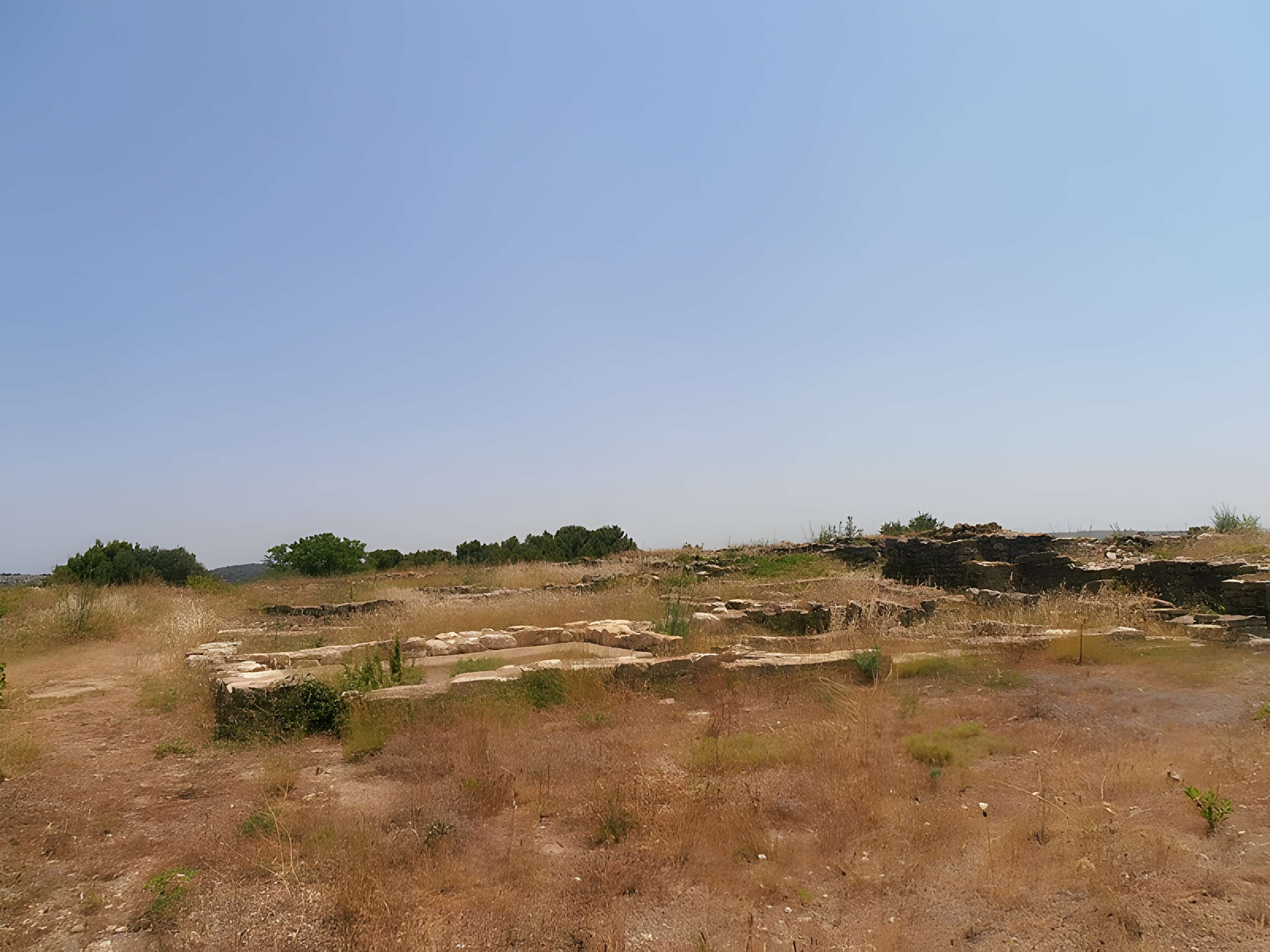 Vestiges de l'oppidum de Pech de Maho