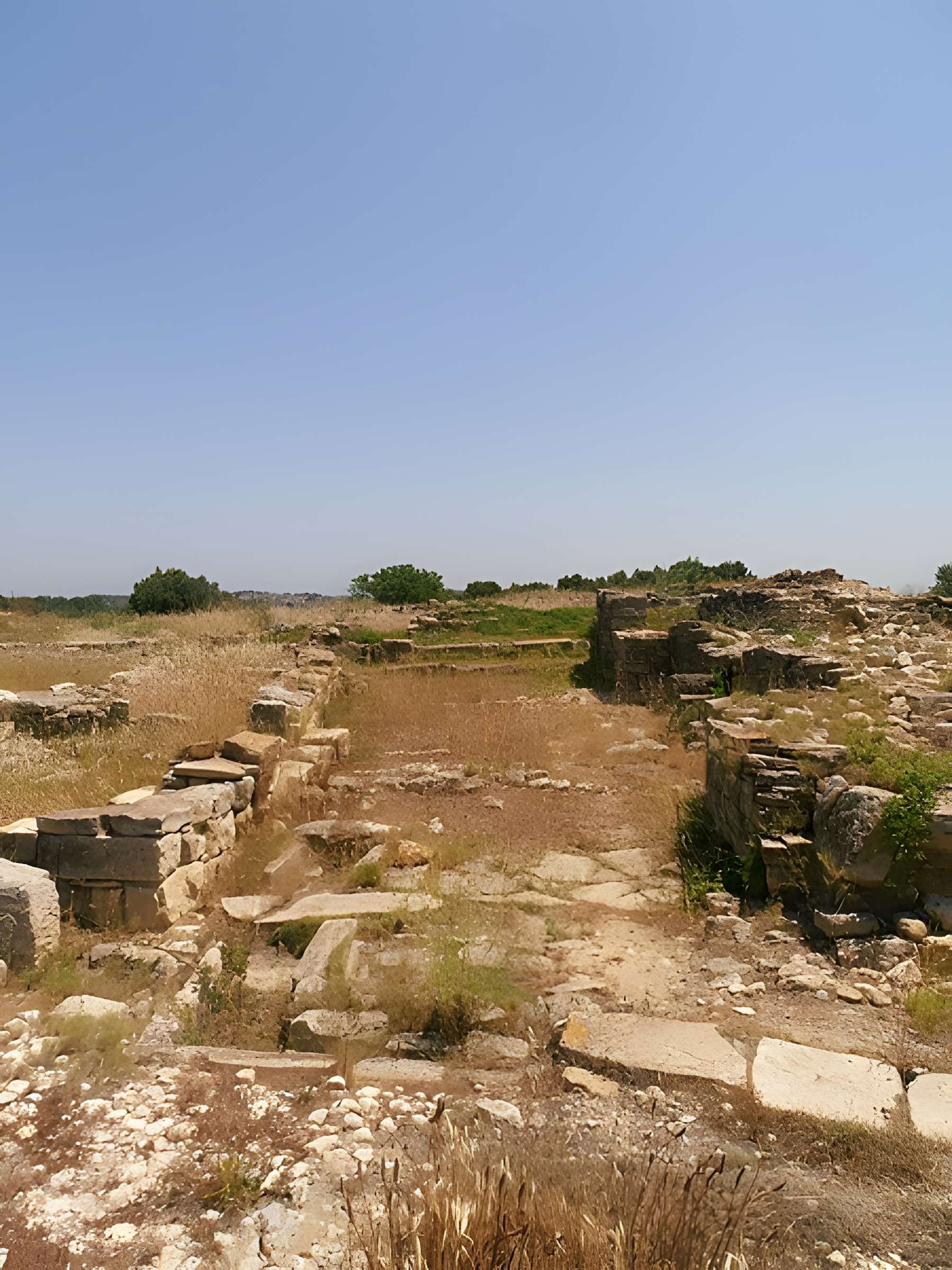 Vestiges de l'oppidum de Pech de Maho