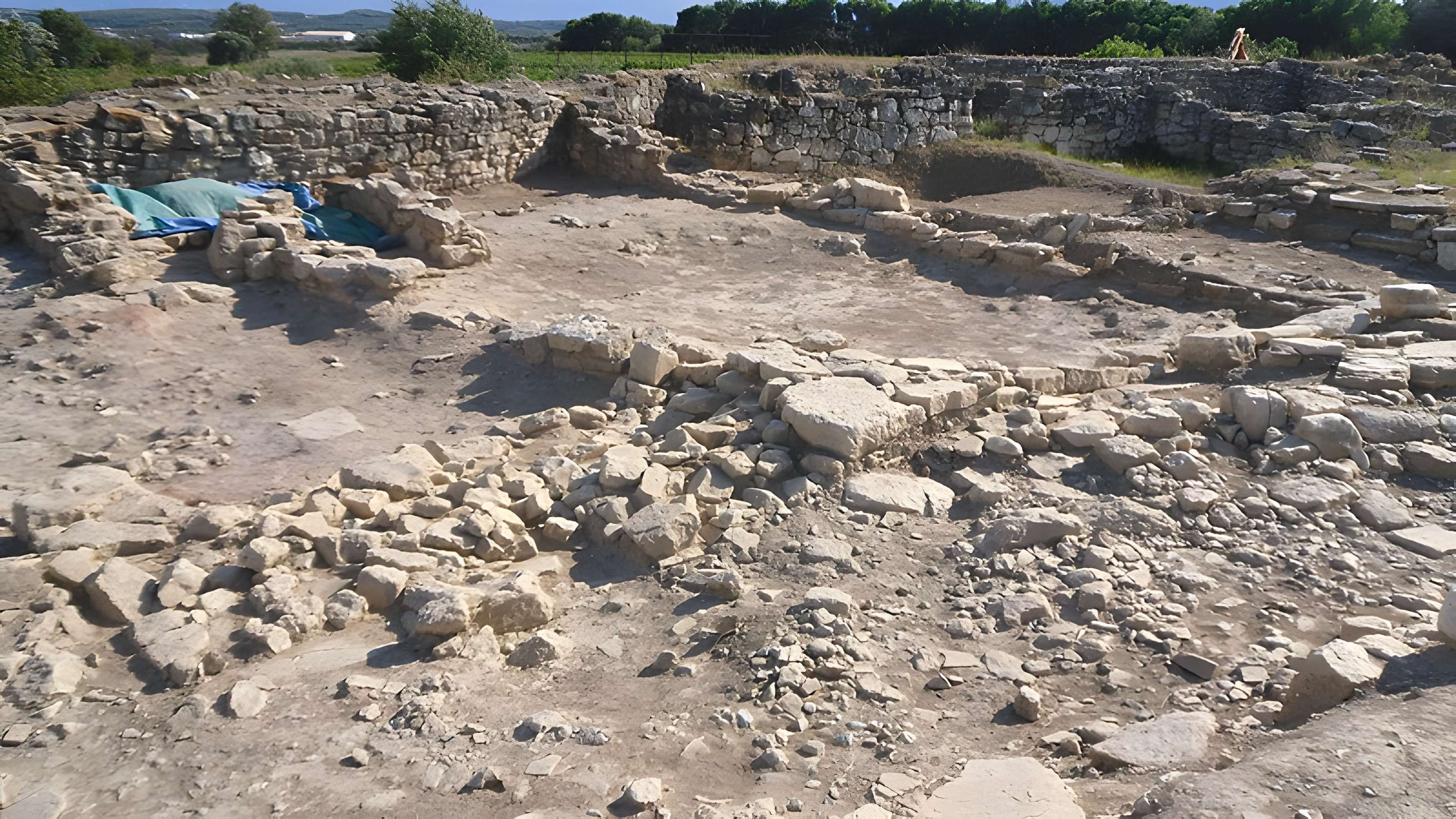 Vestiges de l'oppidum de Pech de Maho