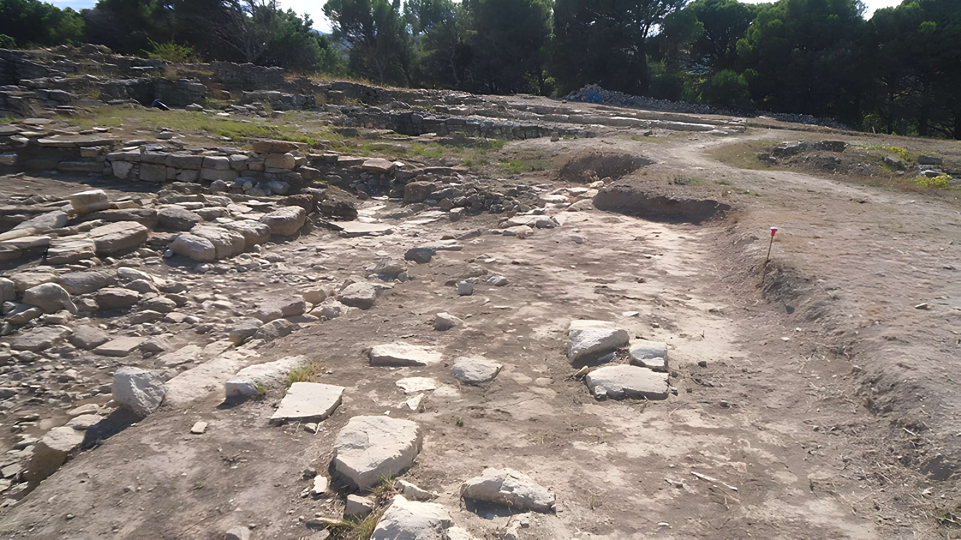 Vestiges de l'oppidum de Pech de Maho