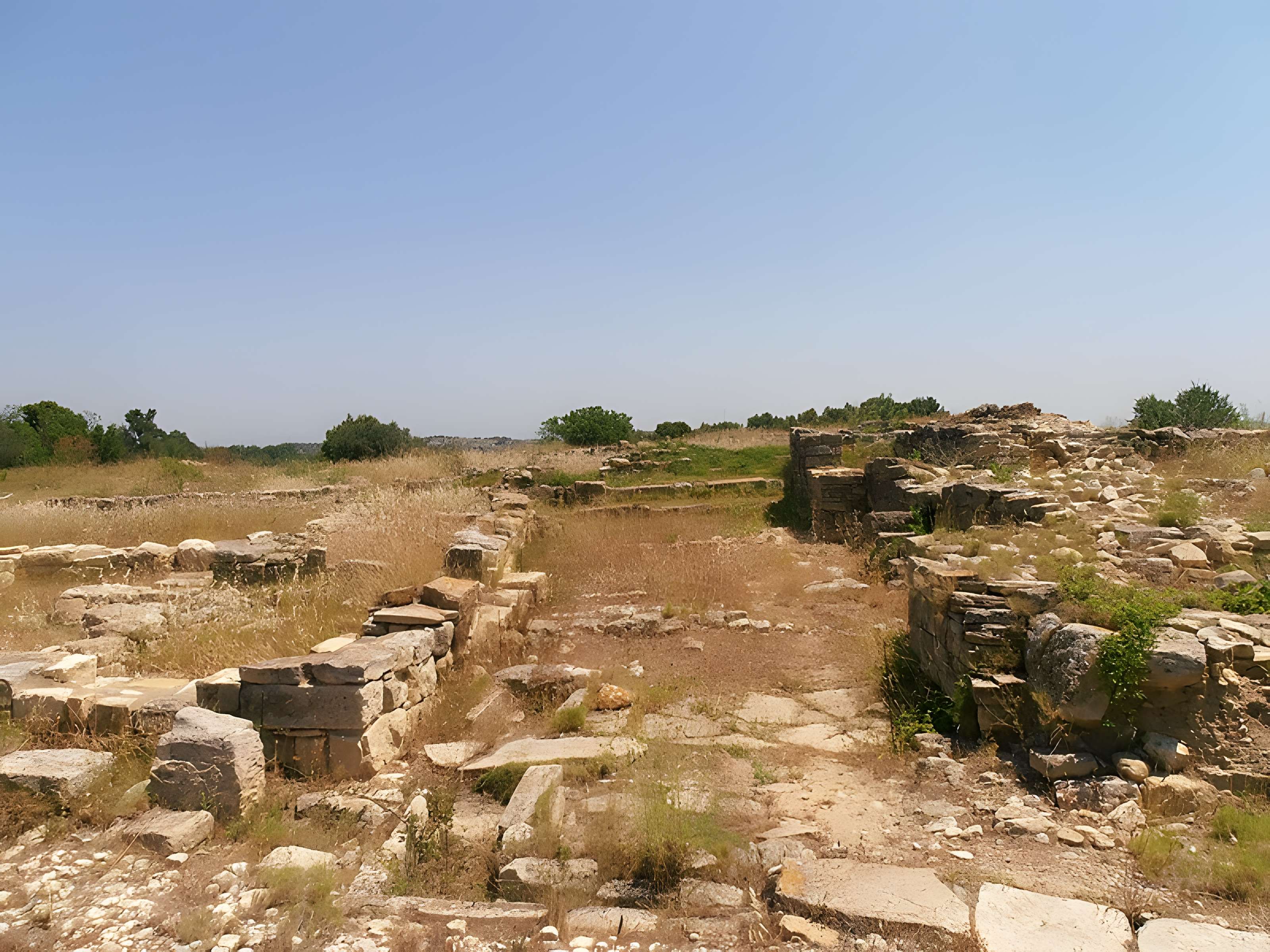 Vestiges de l'oppidum de Pech de Maho