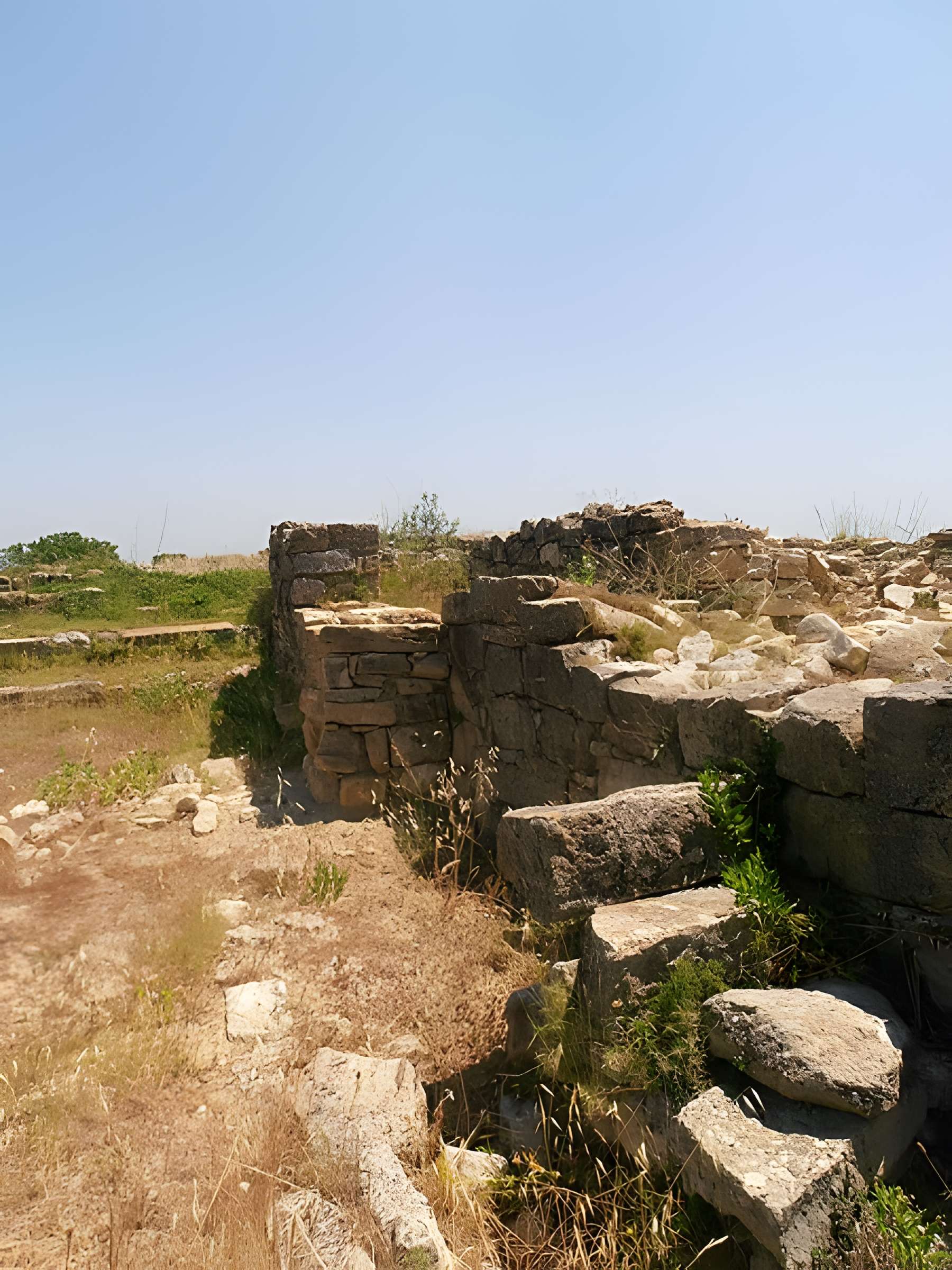 Vestiges de l'oppidum de Pech de Maho