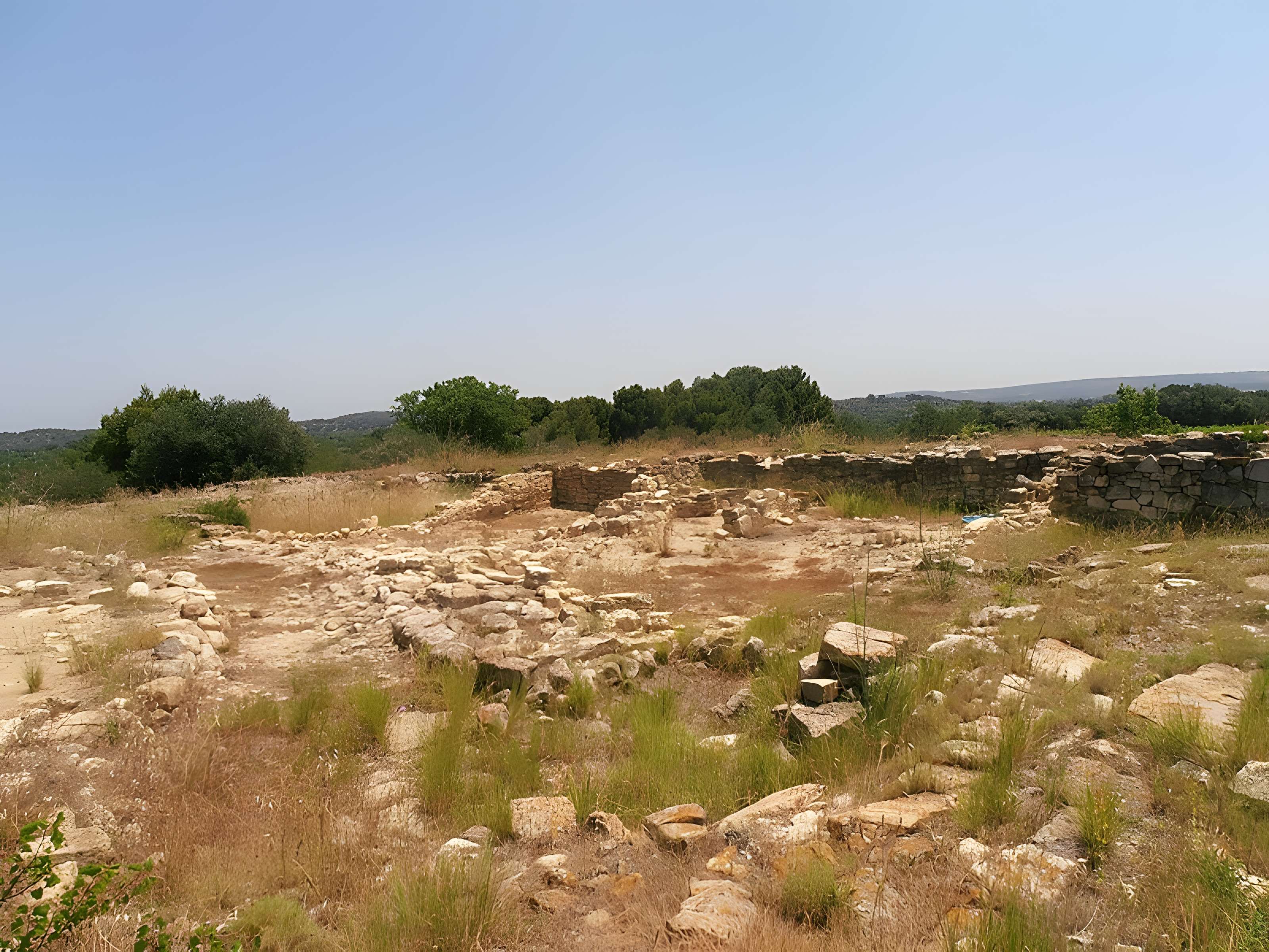 Vestiges de l'oppidum de Pech de Maho