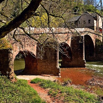 Pont sur le Dourdou, du 14s