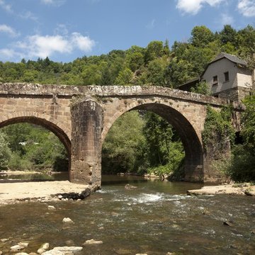 Pont sur le Dourdou, du 14s