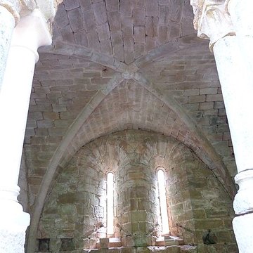 Ruines de lancien prieuré du Sauvage